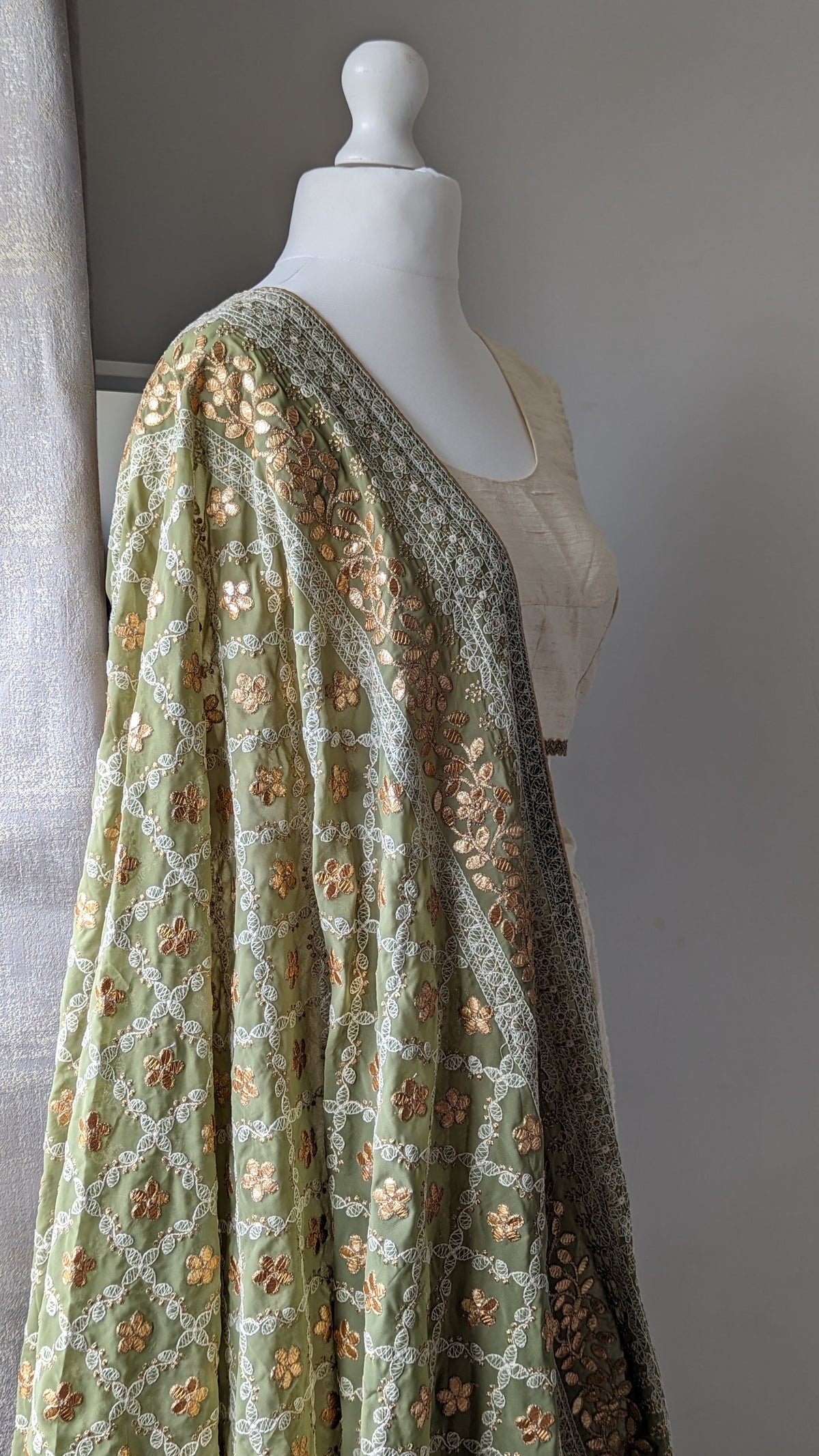 Sherni London Chikankari Gota Patti Dupatta Mix and Match range