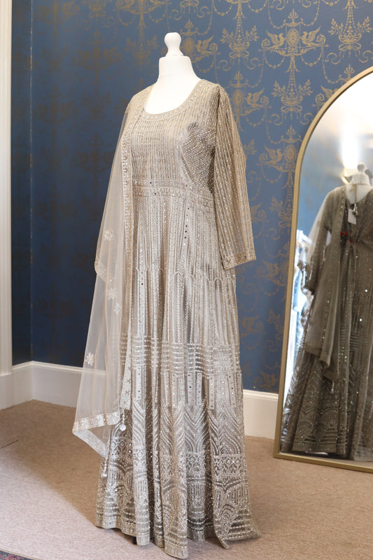 Pewter Gold Gown (28-30)