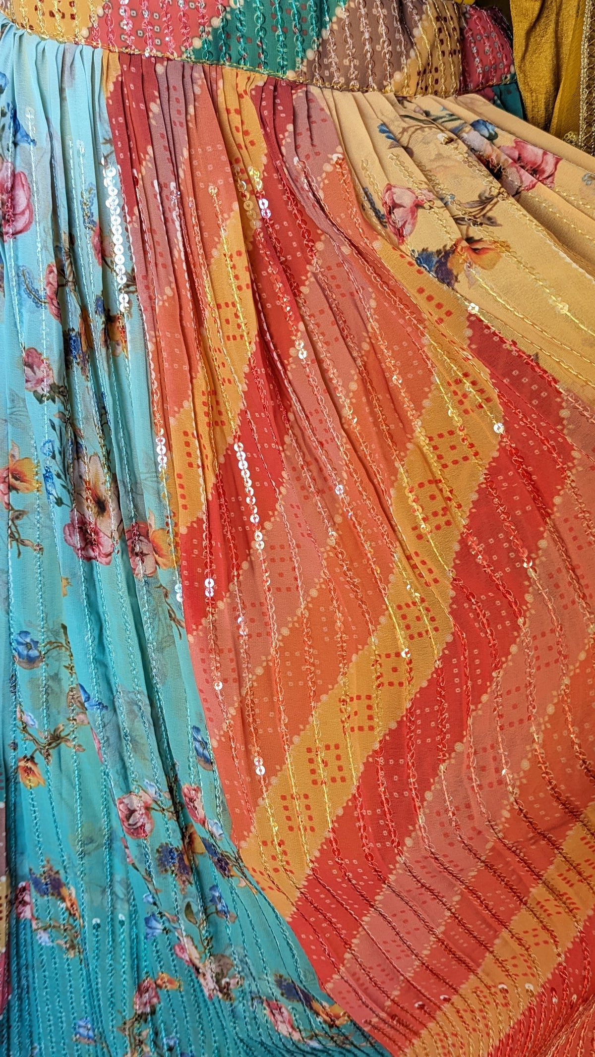 Summer Multi Lehenga (12-14)